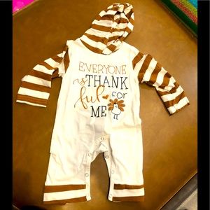 Thanksgiving Infant Rompee